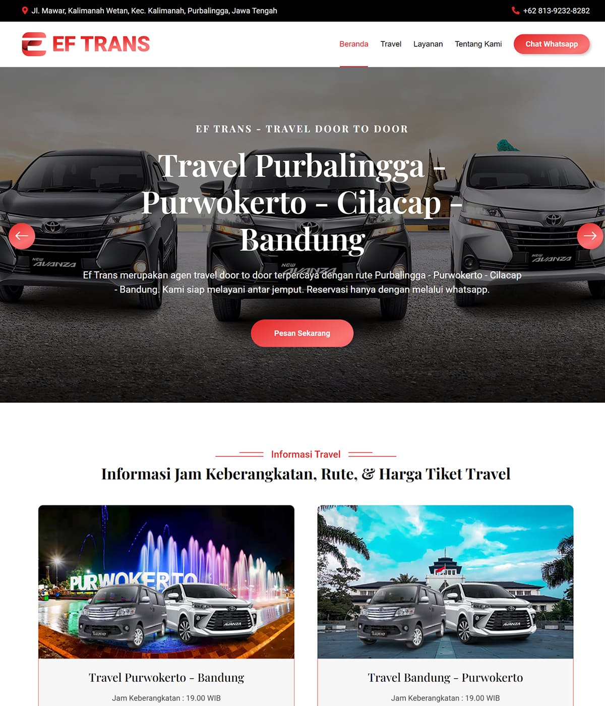 Website Travel