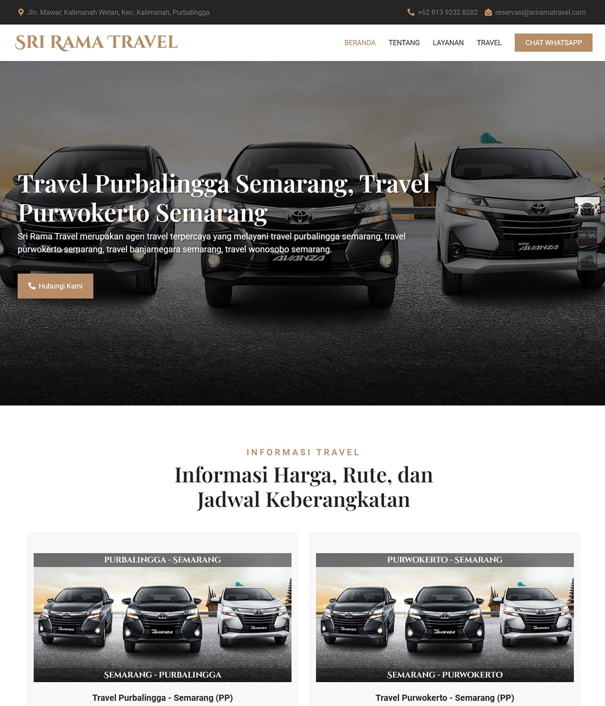 Website Travel